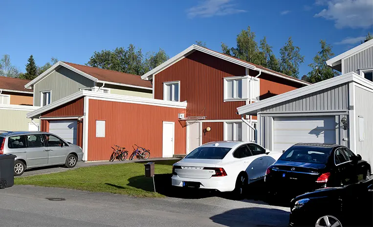 Bild på villor Lövsångarvägen 17-27