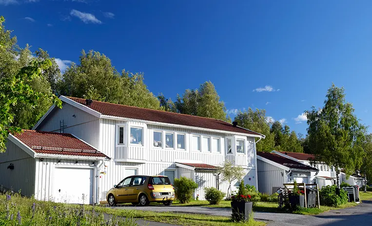 Bild på parhus adress Sidensvansvägen 1-39