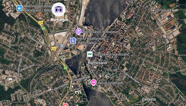 Bild på karta över Murberget