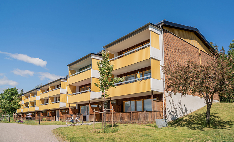 Bild på fastigheten Gånsvik med adresserna Flöjtgatan 43-60, Fagottgatan 37-55, Klarinettgatan 19-37